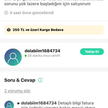 Güvenilir Sandığım Alışverişte Kaybolan Param Ve İletişimsizlik