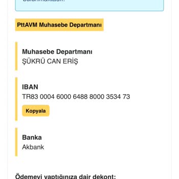 Güvenilir Sandığım Alışverişte Kaybolan Param Ve İletişimsizlik