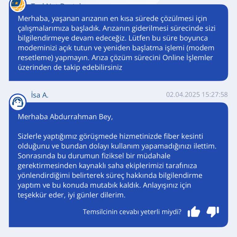 TurkNet'in Hizmet Kesintileri İşimizi Aksatıyor