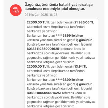 Teslim Edilmeyen Hediye Ve Yetersiz Müşteri Hizmetleri