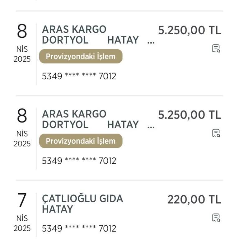 Aras Kargo İle Çifte Çekim Sorunu