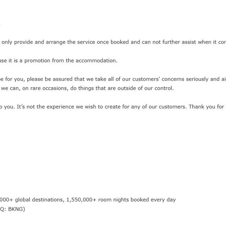 Lost My Free Taxi Benefit – No Support From Booking.com