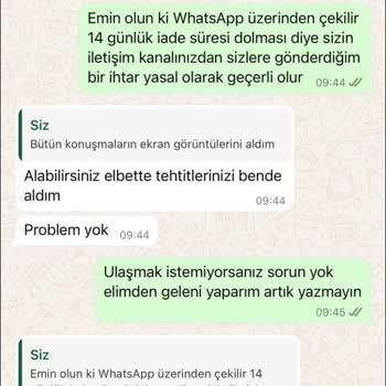 Kusurlu Ve Eksik Ürün Teslimatı İle İlgili Memnuniyetsizlik
