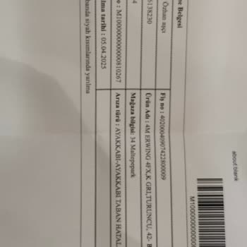 Lumberjack Ayakkabıda Taban Problemi Ve Mağaza İlgisizliği