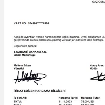 Garanti Bankası'nın Sürekli Oyalayan Tutumu Mağdur Ediyor