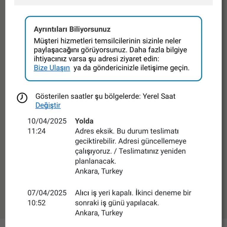 UPS Türkiye'nin Teslimat Sorunları Ve İletişim Eksikliği