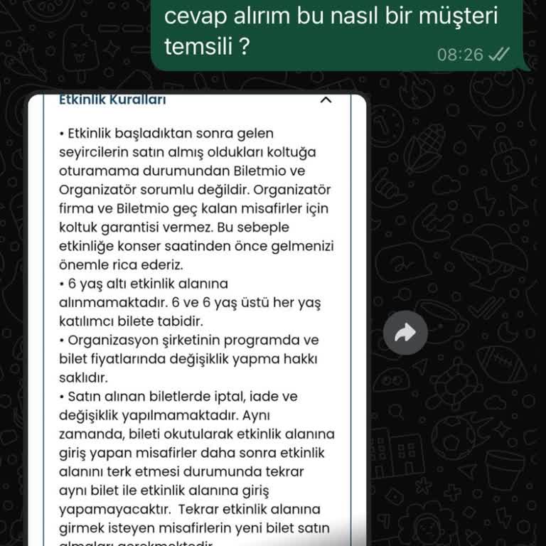 İptal Edilemeyen Bilet Krizi