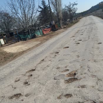 Odunpazarı'nda Asfalt Sorunu Ve Büyük Çukurlar