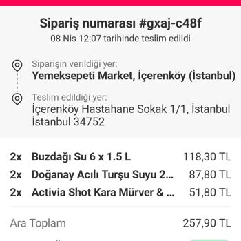 Yemek Sepeti'nde Teslim Edilmeyen Sipariş Ve İade Sorunu