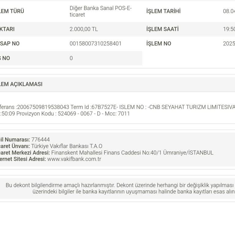 Yanlış Bilgilendirme Ve Para İadesi Sorunu