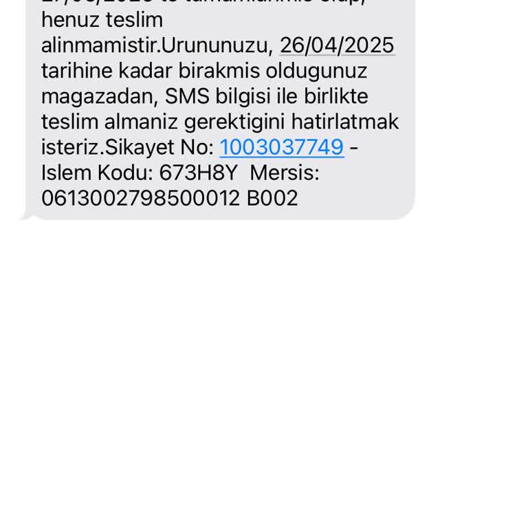 Mavi'den Aldığım Ürünlerde Deformasyon Sorunu