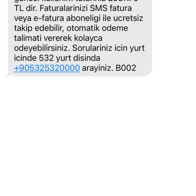 Turkcell Faturasında Beklenmedik Yüksek Tutar Şoku