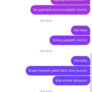 Elen İstanbul'dan Kırık Ve Defolu Ürün Şikayeti