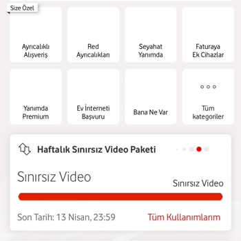 Vodafone Video Paketi Bağlantı Sorunu