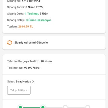 Trendyol'da 5 Dakika İçinde İptal Edilemeyen Sipariş Sorunu