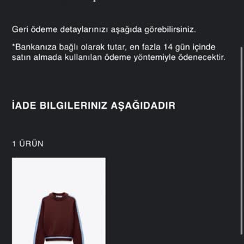 Eksik İade Ve İlgisiz Müşteri Hizmetleri