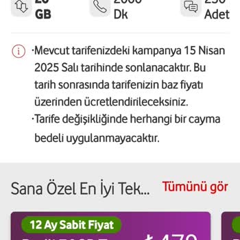 Vodafone'un Çifte Standardı Ve Fahiş Fiyat Artışları
