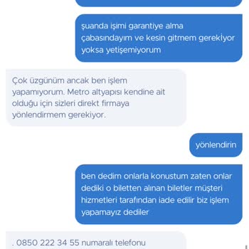 Obilet Ve Metro Turizm İptal Sorunu