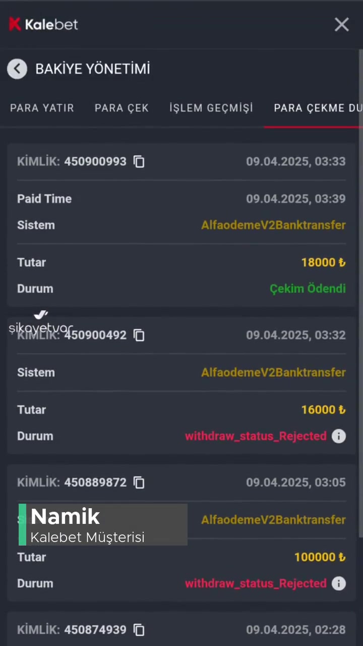 Kalebet Hesabıma Para Yatmadı videonun kapak resmi