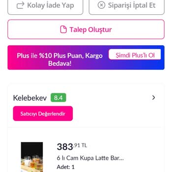 Pazarama Kelebekev İlgisizliği