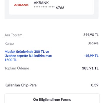 Pazarama Kelebekev İlgisizliği