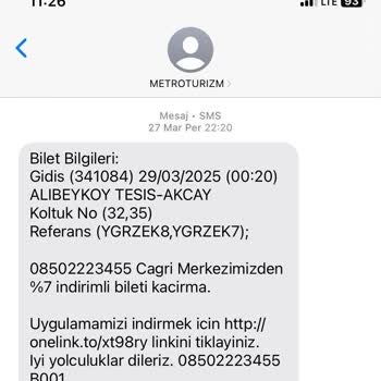 Metro Turizm Bilet İadesinde Sorun Yaşıyorum