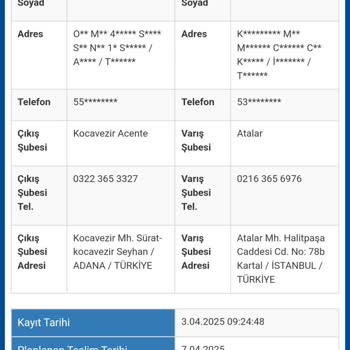 Kargo Teslim Edilmiyor Ve Şube İlgisizliği