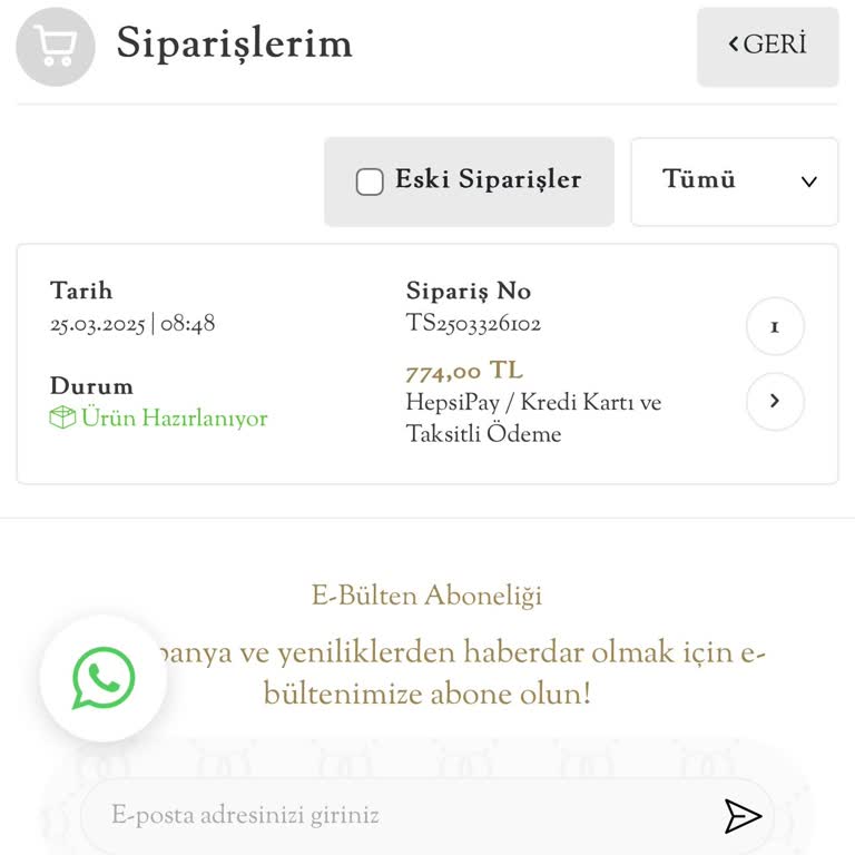 Teslim Edilmeyen Şal Ve Ulaşılamayan İletişim
