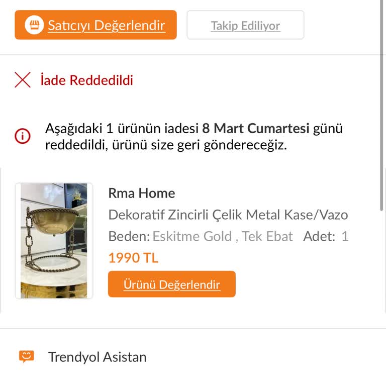 Yanlış Ürün Teslimatı Ve Hesap Askıya Alma Sorunu
