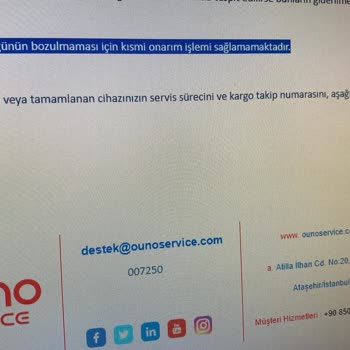 Garanti Kapsamında Olmasına Rağmen Yüksek Tamir Ücreti Talebi