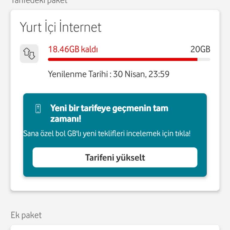 Yanlışlıkla Alınan Yurtdışı Paketi İptal Edilemiyor