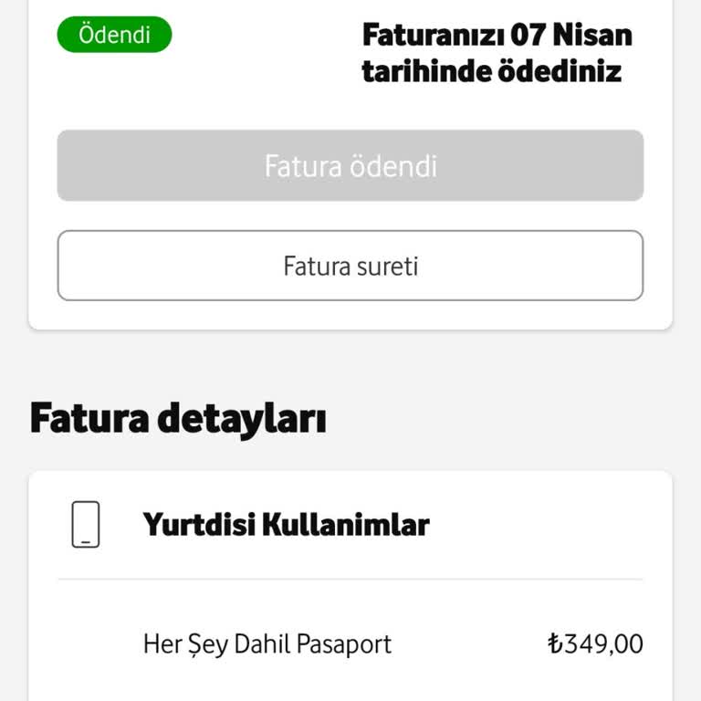 Yurt Dışı Kullanımında Otomatik Paket Şoku