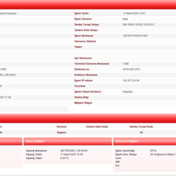 Hepsiburada'dan İptal Edilen Ürün İçin Eksik İade Sorunu