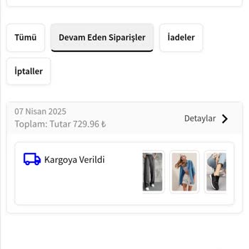 Sipariş İade Sorunu Ve Sistem Hatası