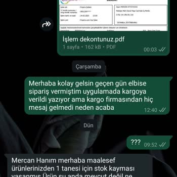 Para İadesi Yapılmayan İptal Edilen Siparişin Gizemi