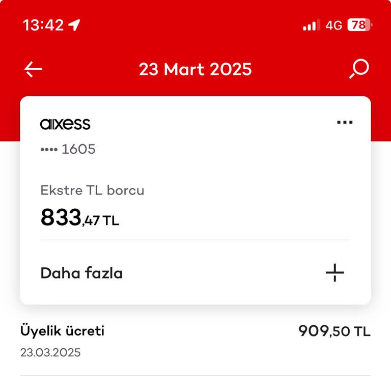 Akbank'tan Haksız Üyelik Ücreti İadesi Talebi