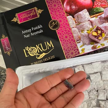 Lokumun İçinden Çıkan Sert Plastik Şoku