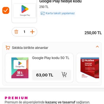 Vodafone Premium Hepsiburada İndirimi Kullanılamıyor