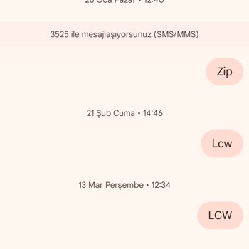 LCW Uygulamasından Gelen Mesaj Yağmuru