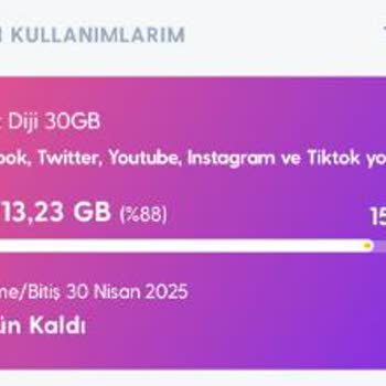 Yurt Dışı Paketinde Eksik İnternet Kullanımı Sorunu