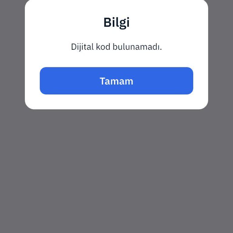 MoneyPay Dijital Kod Sorunu