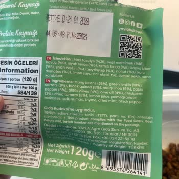 Taşlı Sürpriz: Yayla Salata Mix'te Güvenlik Tehlikesi