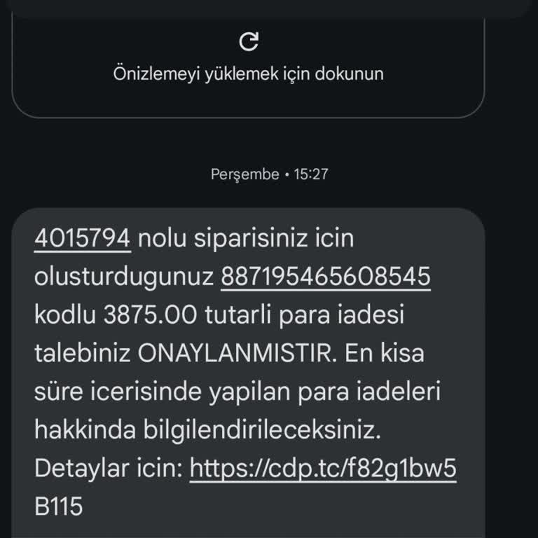 Para İadesi Gecikmesi Ve Mağduriyet