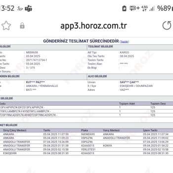 Horoz Lojistik İle Teslimat Çilesi: Beyaz Eşyalar Nerede?