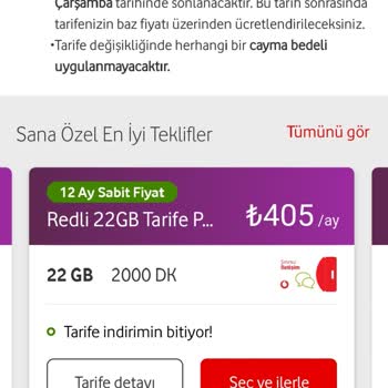 Vodafone'dan Fahiş Fiyat Artışı Ve Paket Değişikliği Mağduriyeti