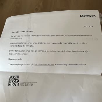 Garanti Süresinde Patlayan Ayakkabı Ve Yetersiz Destek