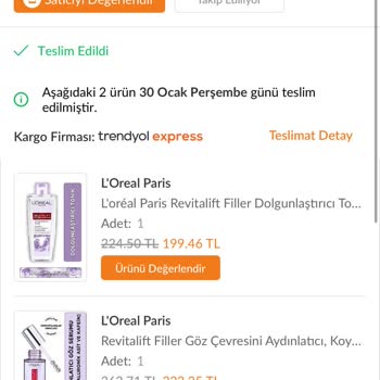 Loreal Paris Loreal Göz Serumu Ciltte Tahrişe Neden Oldu