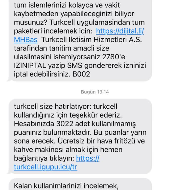 Turkcell Mesajıyla 10 Bin TL Kaybettim