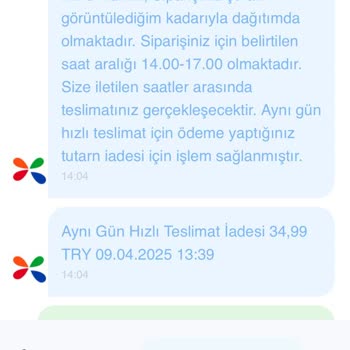 Çiçek Sepeti Hızlı Teslimat Ve İade Sorunu