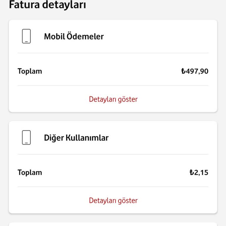 Vodafone'dan Haksız Ekstra Fatura Şoku